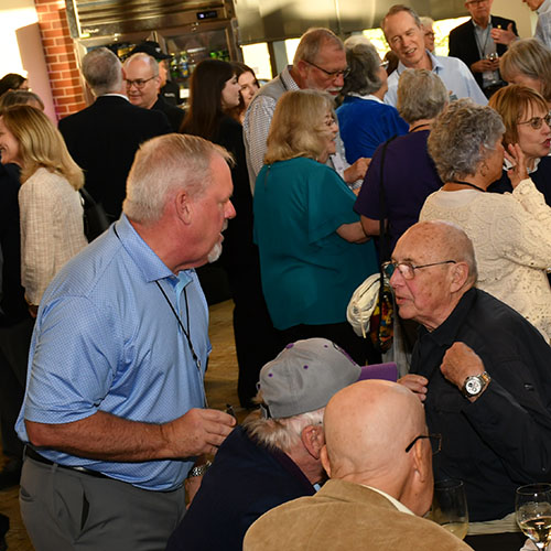 Conversations at President's Reception